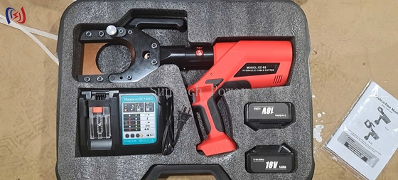 Battery Powered 18V 4Ah Hydraulic Cable Cutter Hydraulic Crimping Tool