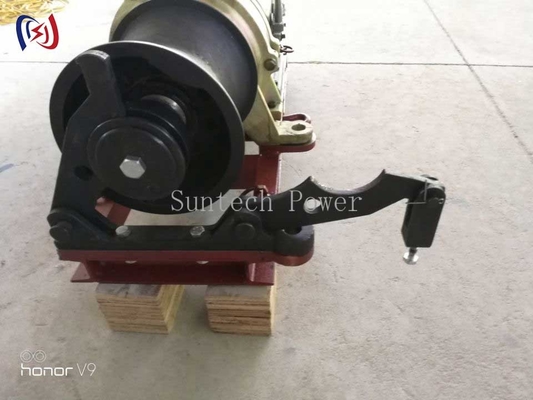 0.6T - 5T Cable Winch Machine Shaft Drive Engine Gasoline Transmission Line Stringing Tools