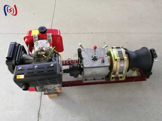 0.6T - 5T Cable Winch Machine Shaft Drive Engine Gasoline Transmission Line Stringing Tools