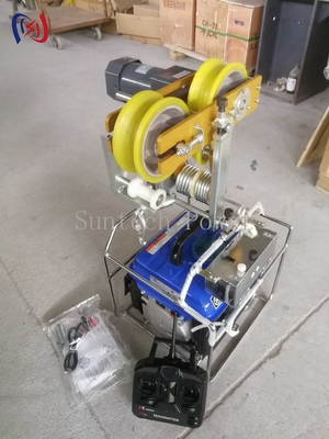 9 - 13mm OPGW Stringing Tools Self Moving Traction Machine Transmission Line Tool 140W
