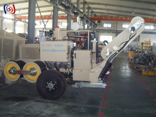 Hydraulic Traction Equipment With Wire Rope Automatic Winding Device