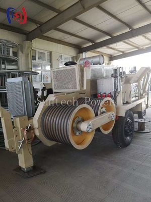 25-350KN Overhead Line Stringing Equipment Hydraulic Cable Puller