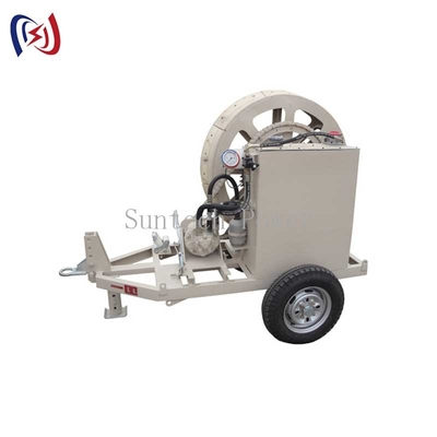 40KN Hydraulic Tensioning Tool Cable Tensioner Connect Hydraulic Conductor Reel Stand