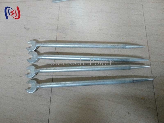 0.2 - 4.2KG Tower Erection Tools Open End Wrench With Sharp Tail