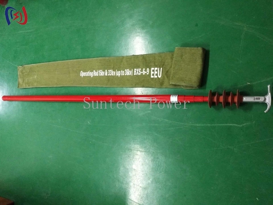 Fiberglass Protable Switch Rod High Voltage Brake Pull Rod