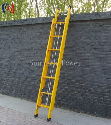 2m - 8m Insulated Ladder Fiberglass Extension Ladder Construction Tower Erction Tools