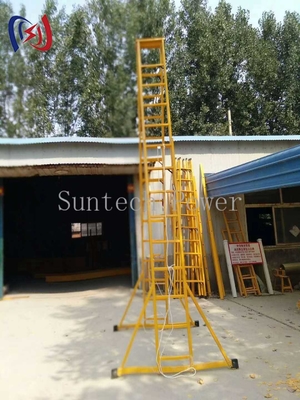 2m - 8m Insulated Ladder Fiberglass Extension Ladder Construction Tower Erction Tools