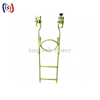 Hanging Insulation 1000mm Flexible Rope Aluminum Ladder Inspection Trolleys