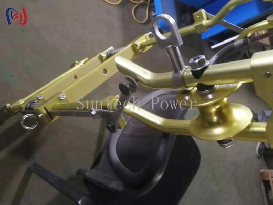 Hanging Insulation 1000mm Flexible Rope Aluminum Ladder Inspection Trolleys