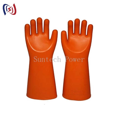Guanti isolanti con manette rette di gomma lattice isolante guanti elettrici