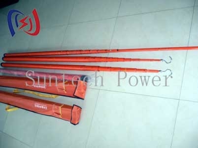 Height Measuring Telescopic Rod Transmission Line Stringing Tools