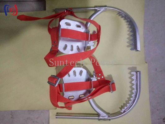 ​​Heavy Duty Steel Grapplers With Anti Slip Teeth For Secure Pole Climbing