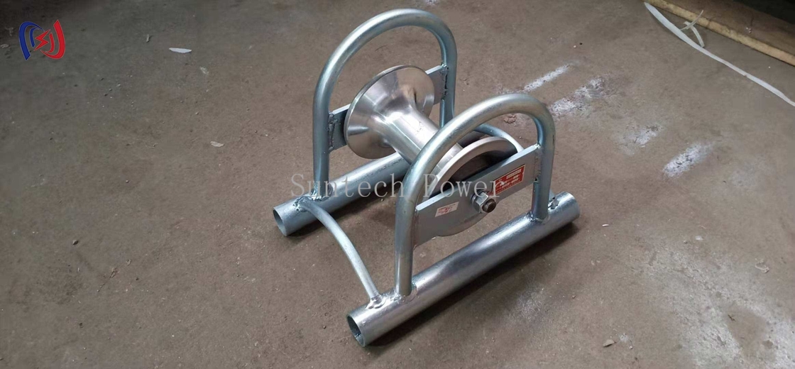 Improve Cable Laying Efficiency Underground Cable Installation Equipment Tools Cable Rollers For Protection
