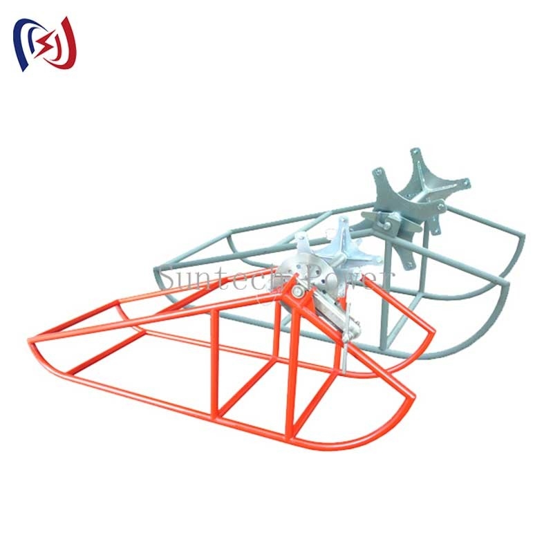 48KG - 119Kg GSP Cable Reel Stand Cable Jack Stands Pulling Tools Wire Reel Stand
