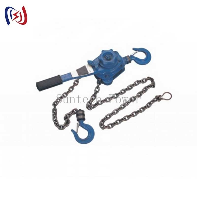 Chain Type Handle Hoist Chain Pulley Block Transmission Line Stringing Tools 90KN