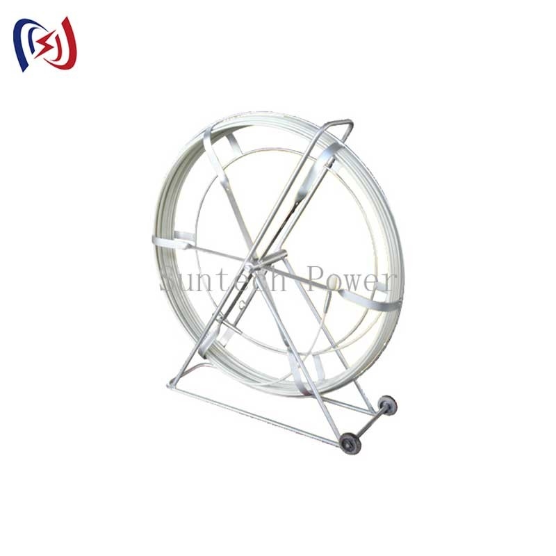 Fiberglass Duct Rodder Underground Fiber Optic Cable Fiberglass Duct Wire Rod Fish Tape For Cable Pulling