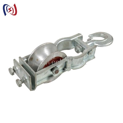 Sitting Hanging Type Universal  Conductor Stringing Blocks Single Nylon Sheave