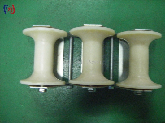SH130S 10KN Underground Pulling Multi Sheaves Pithead Cable Roller Pulley