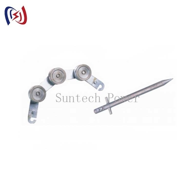 Hook Ground 4.5KG Conductor Stringing Blocks Cable Pulling Pulley For Conductor